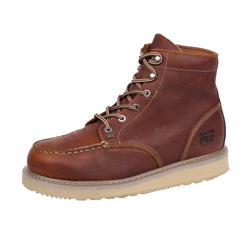 Load image into Gallery viewer, Timberland Pro 6 Inch Barstow Wedge Soft Toe Left Angle View
