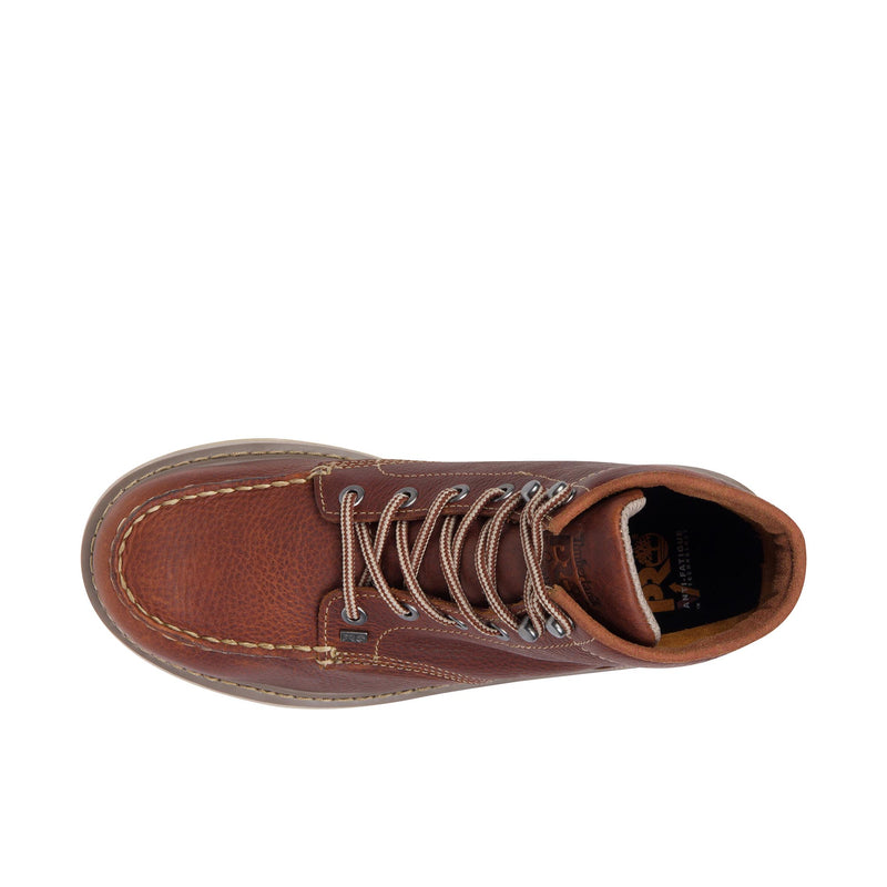 Load image into Gallery viewer, Timberland Pro 6 Inch Barstow Wedge Soft Toe Top View
