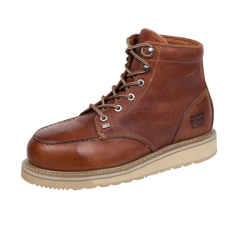 Load image into Gallery viewer, Timberland Pro 6 Inch Barstow Wedge Alloy Toe Left Angle View
