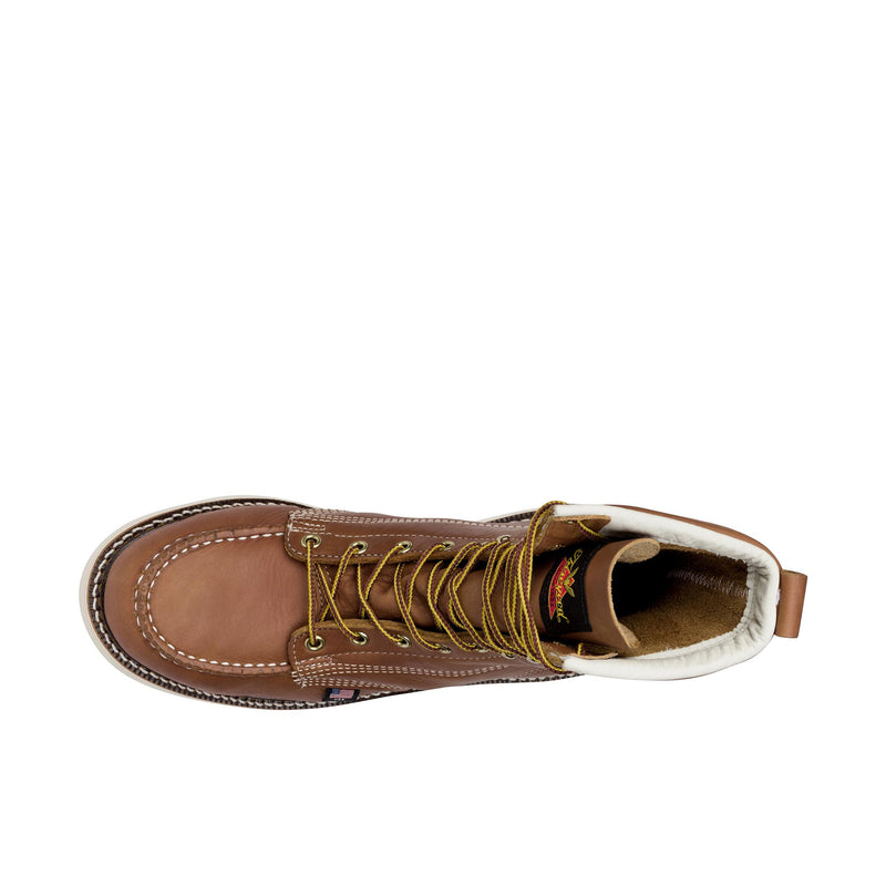 Load image into Gallery viewer, Thorogood American Heritage 8 Inch Moc Toc MAXWear Wedge Top View
