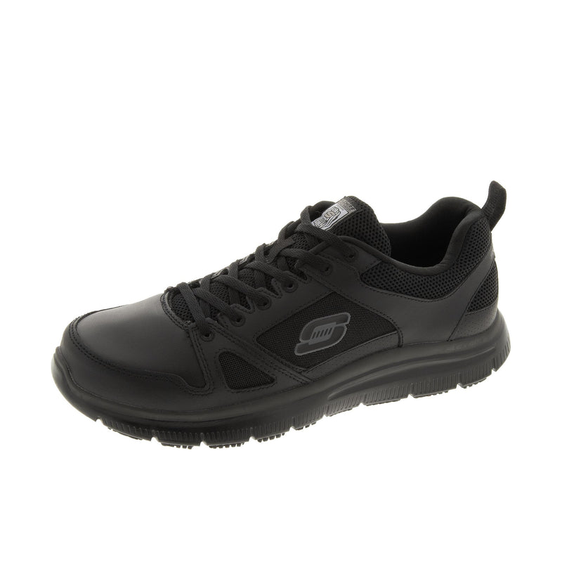 Load image into Gallery viewer, Skechers Flex Advantage Soft Toe Left Angle View
