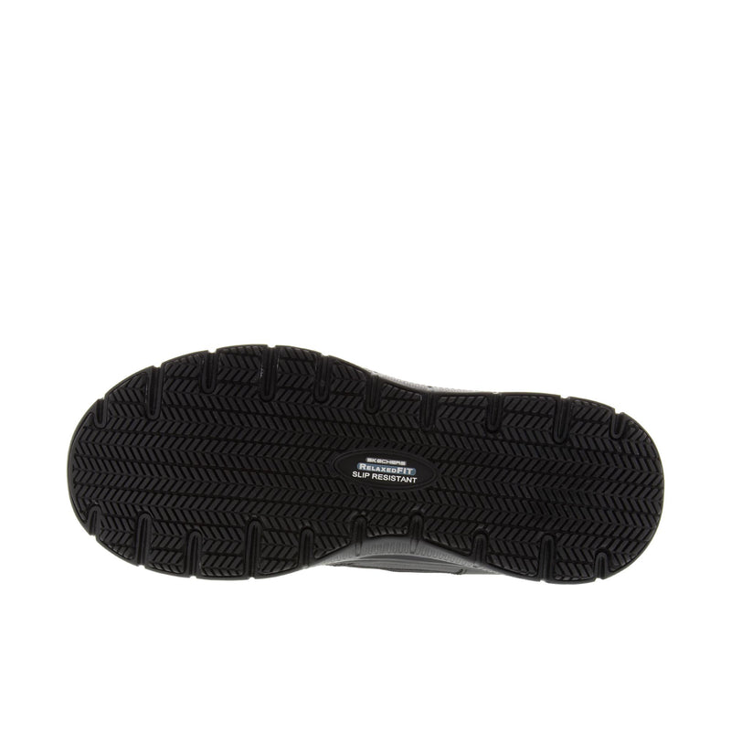 Load image into Gallery viewer, Skechers Flex Advantage Soft Toe Bottom View
