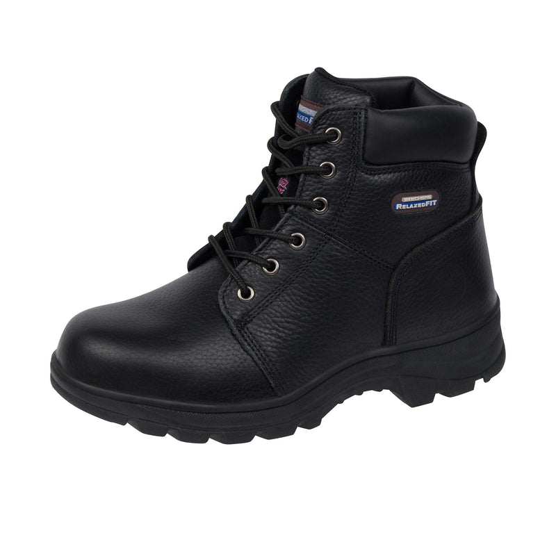 Load image into Gallery viewer, Skechers Workshire~Peril Steel Toe Left Angle View
