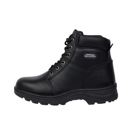 Skechers Workshire~Peril Steel Toe Left Profile