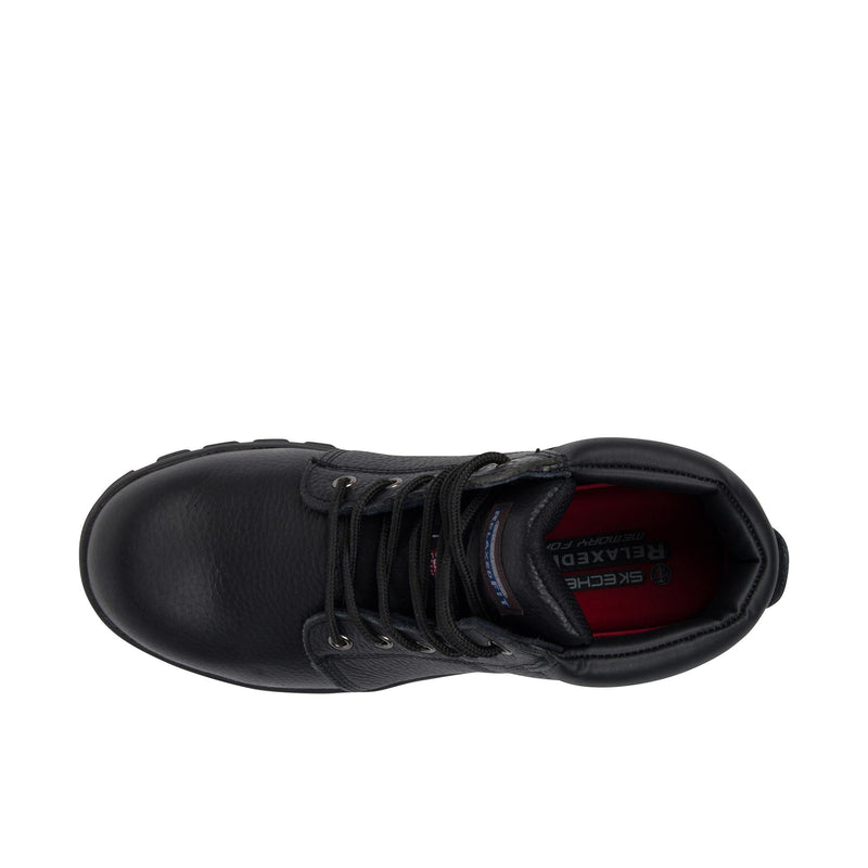 Load image into Gallery viewer, Skechers Workshire~Peril Steel Toe Top View
