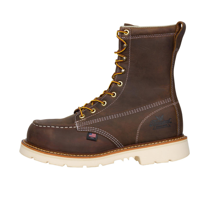 Load image into Gallery viewer, Thorogood American Heritage 8 Inch Trail Moc Toe MAXWear90 Left Profile
