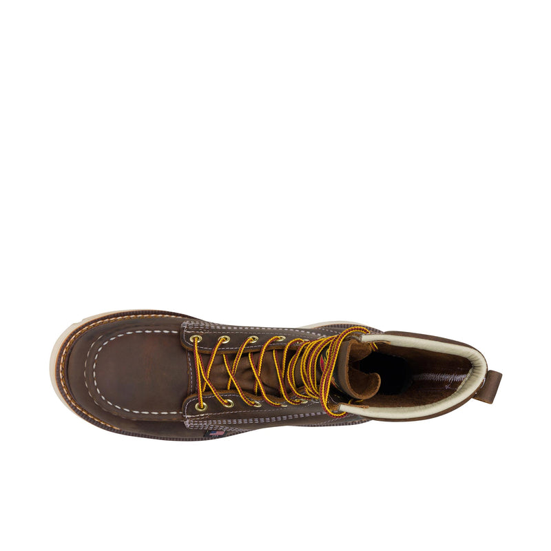 Load image into Gallery viewer, Thorogood American Heritage 8 Inch Trail Moc Toe MAXWear90 Top View
