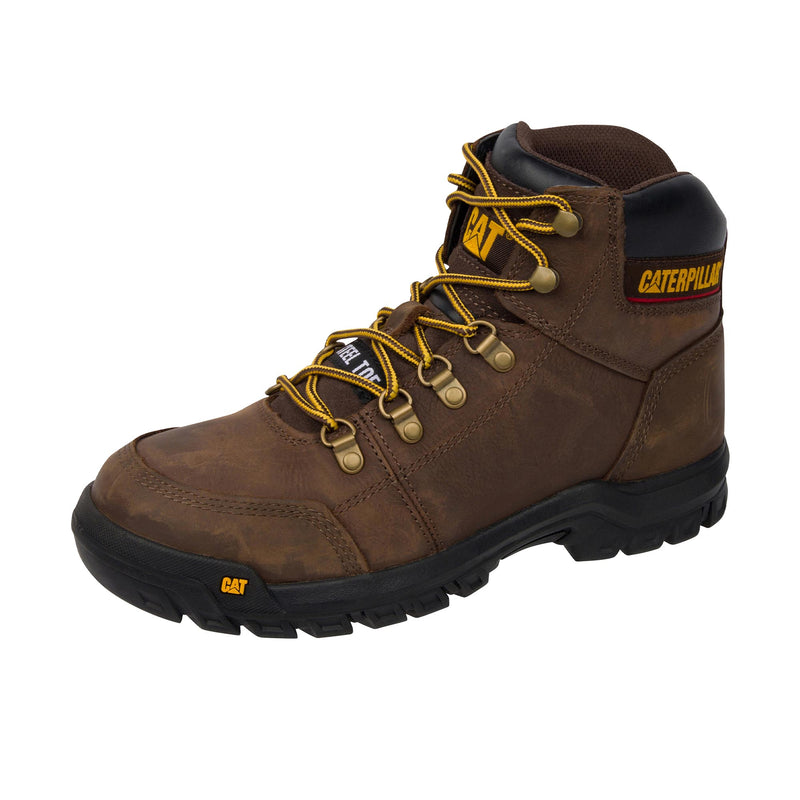 Load image into Gallery viewer, Caterpillar Outline Steel Toe Left Angle View
