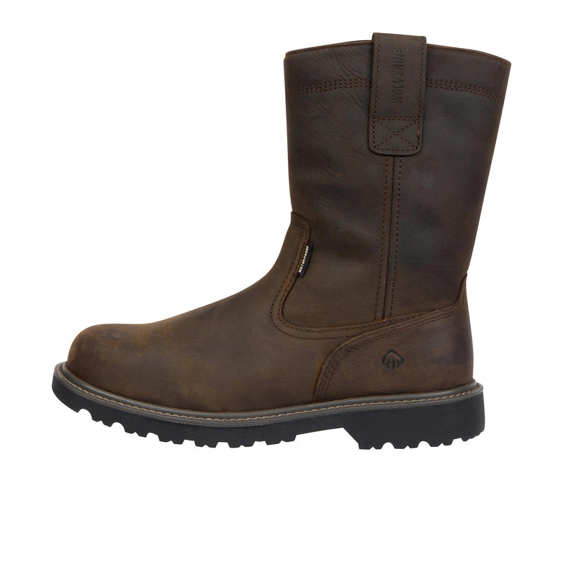 Load image into Gallery viewer, Wolverine Floorhand Welly Steel Toe Left Profile
