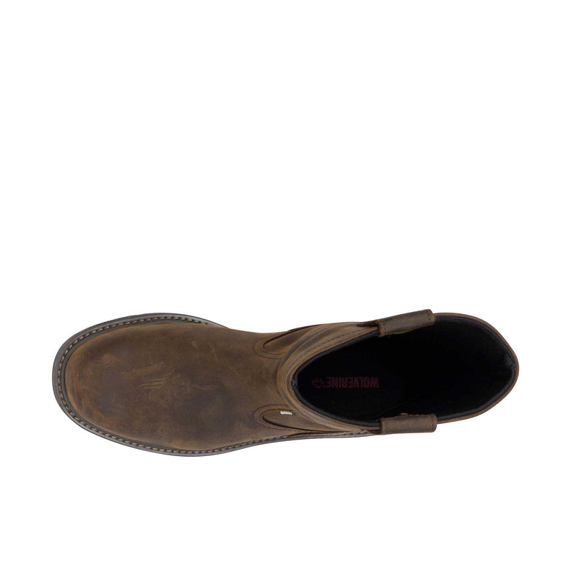 Load image into Gallery viewer, Wolverine Floorhand Welly Steel Toe Top View

