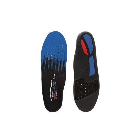 Spenco Total Support Max Insole Front and Back Veiw