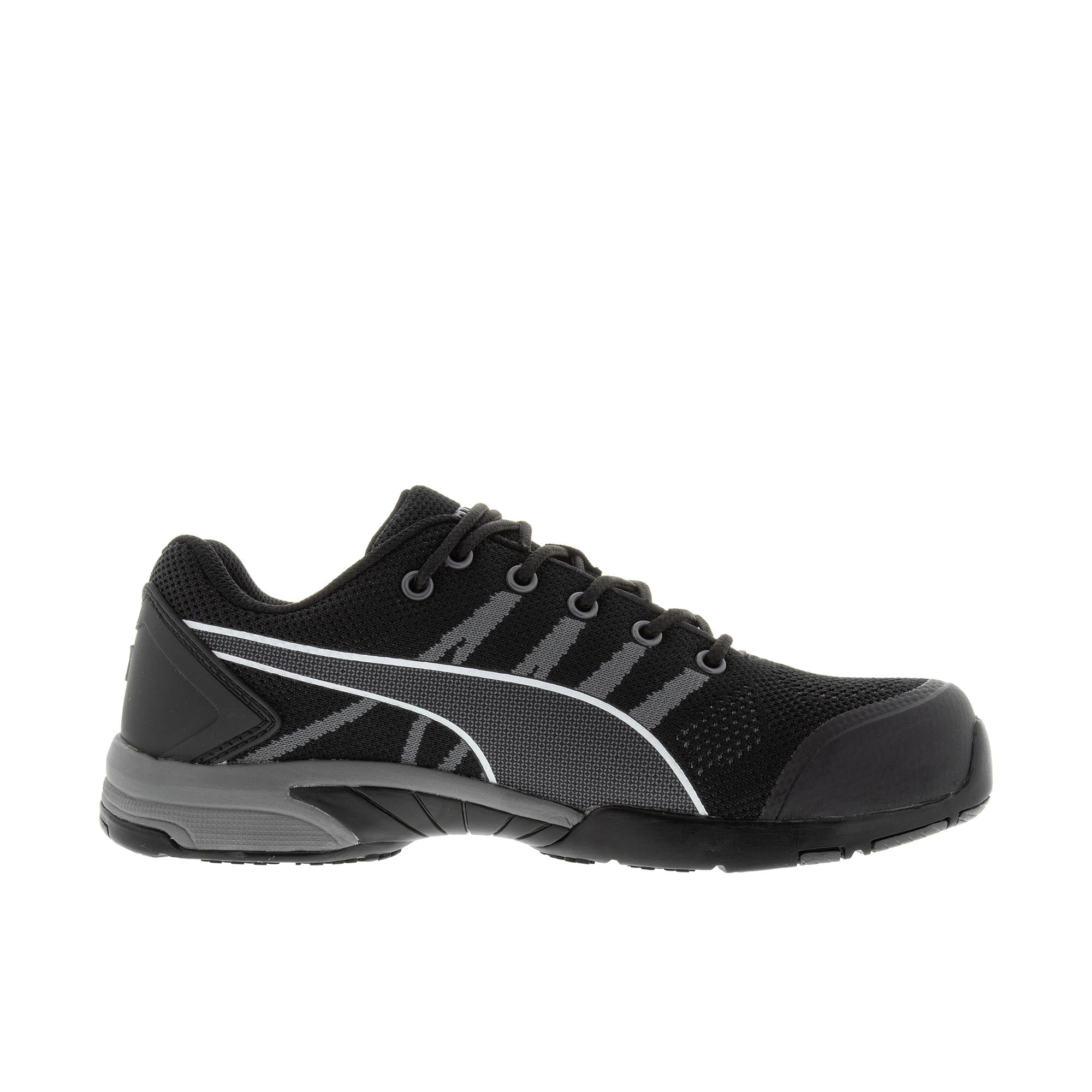 Puma Safety Womens Celerity Knit Steel Toe Black Shoeteria