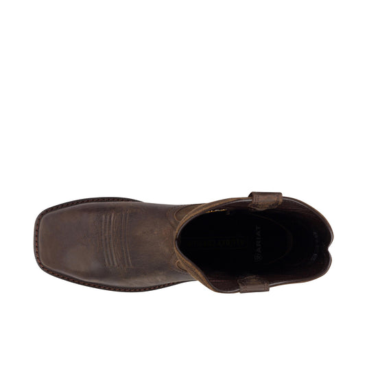 Ariat Groundbreaker Wide Square Toe Steel Toe Top View