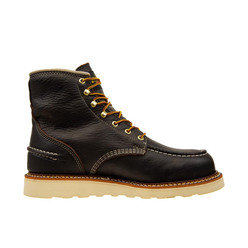 Load image into Gallery viewer, Thorogood 1957 Series 6 Inch Pitstop Moc Toe MAXWear Wedge Soft Toe Inner Profile
