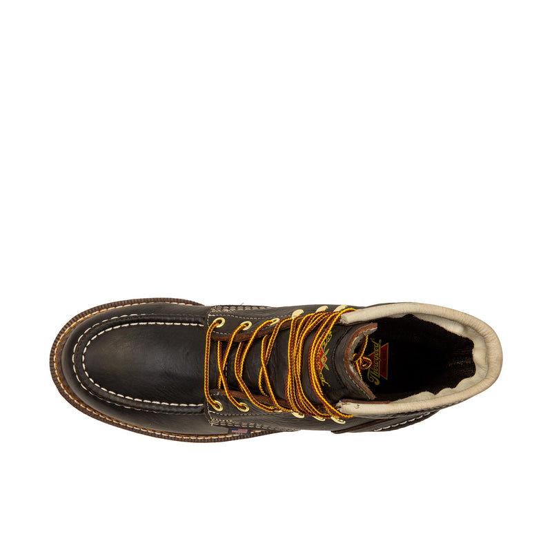 Load image into Gallery viewer, Thorogood 1957 Series 6 Inch Pitstop Moc Toe MAXWear Wedge Soft Toe Top View
