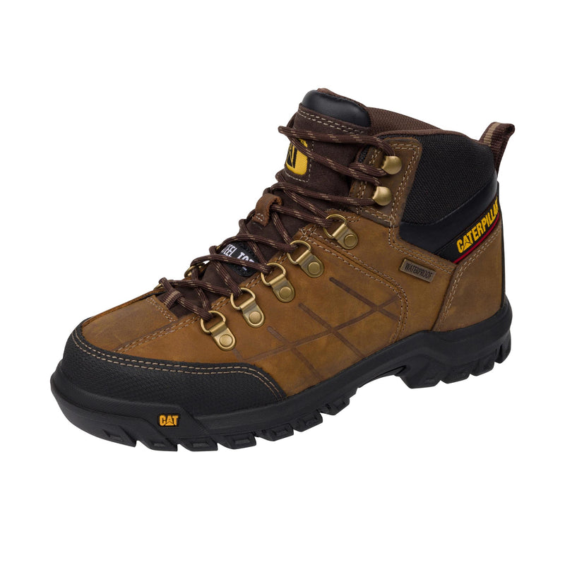 Load image into Gallery viewer, Caterpillar Threshold Steel Toe Left Angle View
