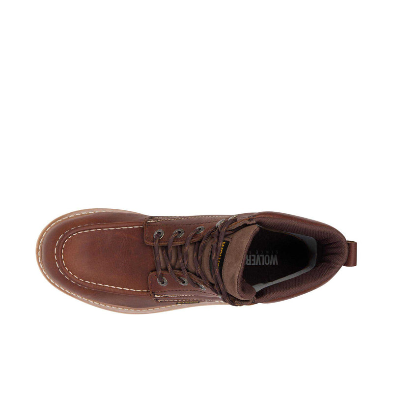 Load image into Gallery viewer, Wolverine Loader Steel Toe Top View
