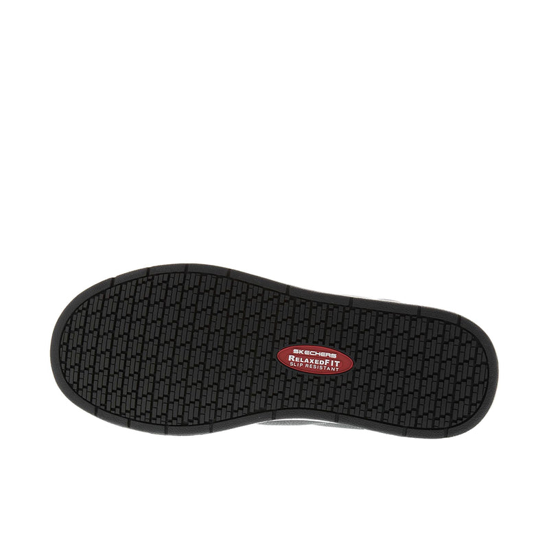 Load image into Gallery viewer, Skechers Watab~Stirling Steel Toe Bottom View
