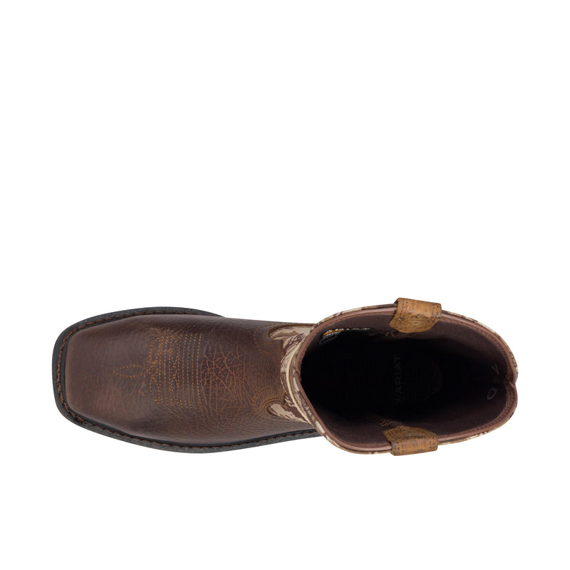 Load image into Gallery viewer, Ariat WorkHog Patriot Steel Toe Top View

