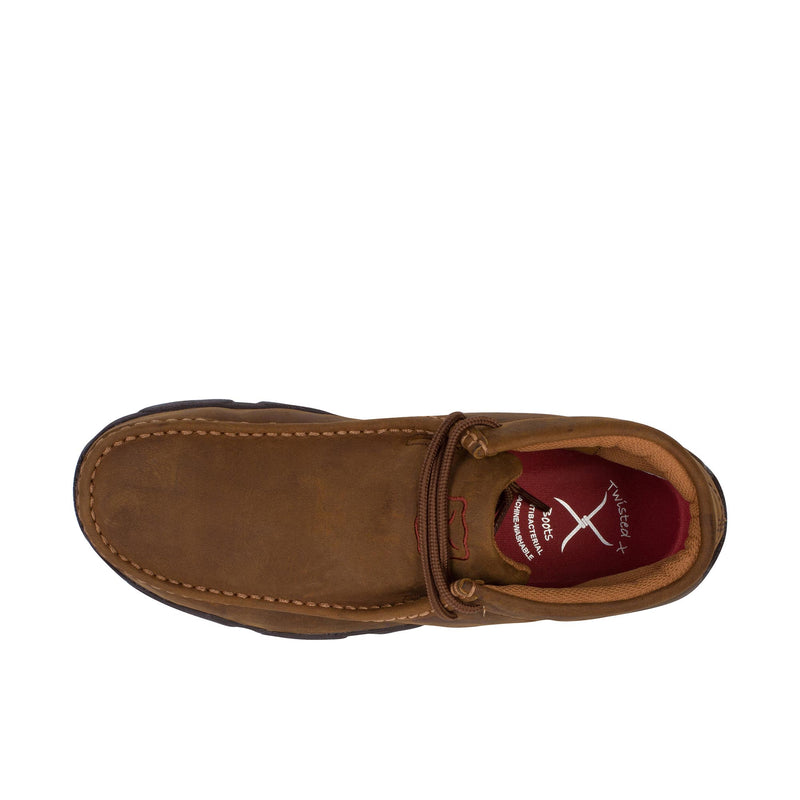 Load image into Gallery viewer, Twisted X Work Chukka Driving Moc Steel Toe Top View
