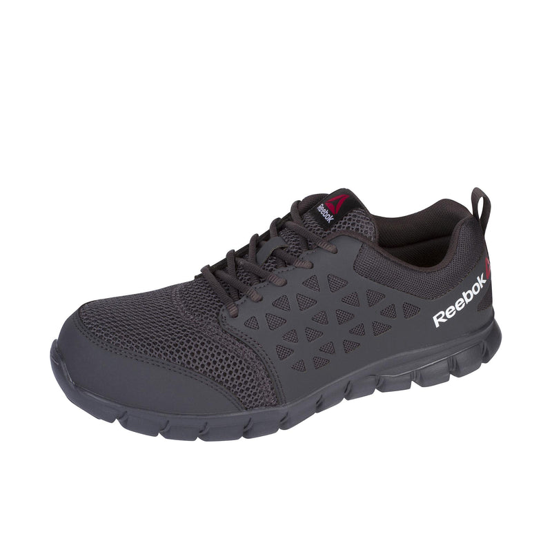 Load image into Gallery viewer, Reebok Work Sublite Cushion Work Athletic Composite Toe Left Angle View
