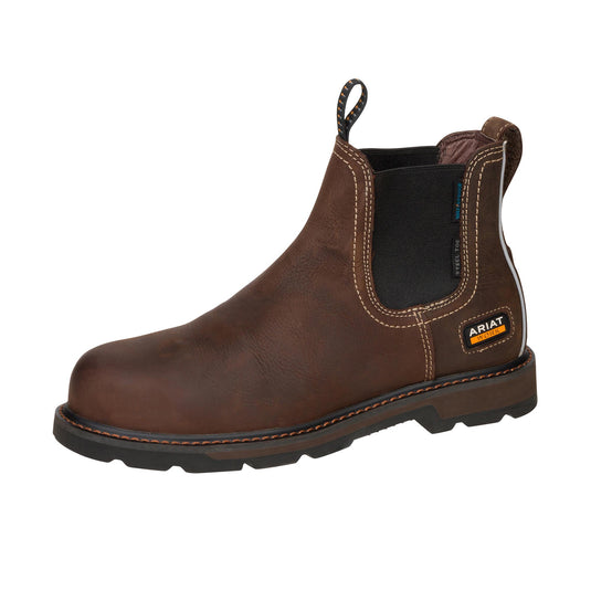 Ariat Groundbreaker Chelsea Steel Toe Left Angle View