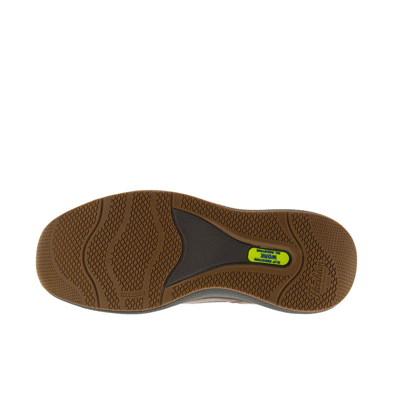 Load image into Gallery viewer, Florsheim Bayside Slip On Boat Steel Toe Bottom View
