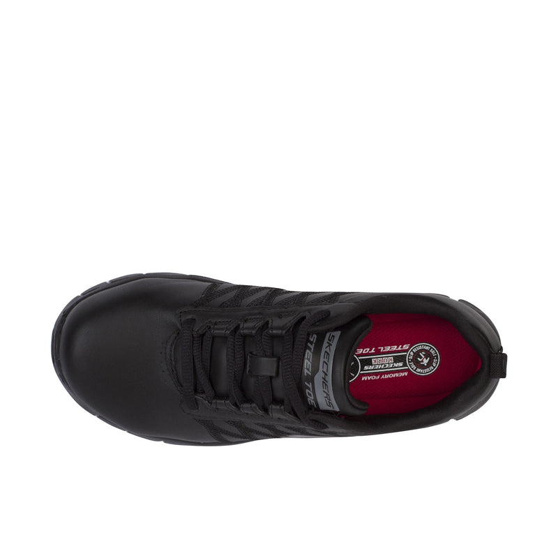 Load image into Gallery viewer, Skechers Sure Track~Martley Steel Toe Top View

