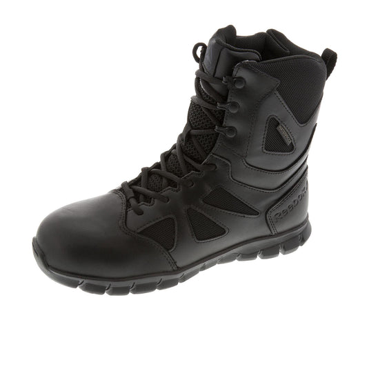 Reebok Work Sublite Cushion Tactical 8 Inch Composite Toe Left Angle View