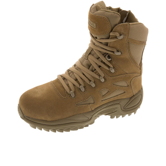 Reebok Work Rapid Response RB 8 Inch Composite Toe Left Angle View