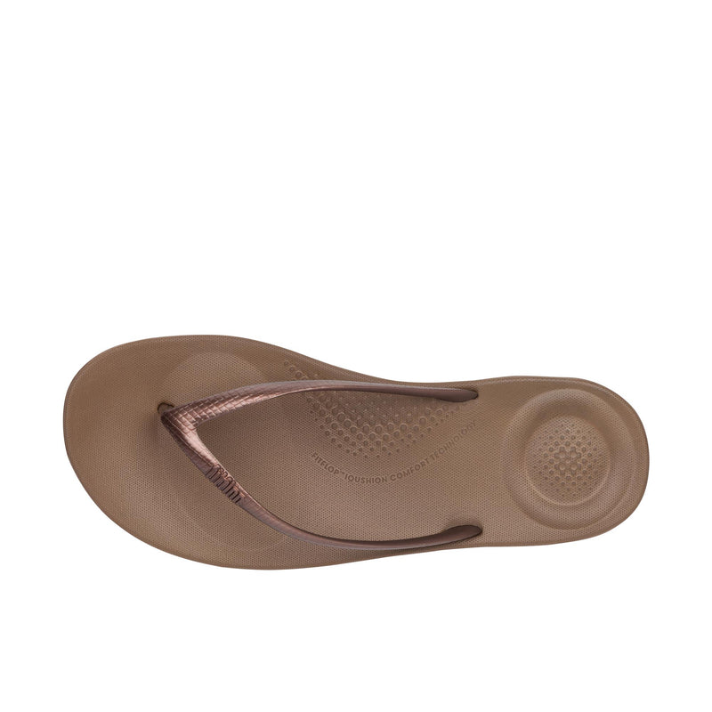 Load image into Gallery viewer, FitFlop Iqushion Ergonomic Flip Flops Top View
