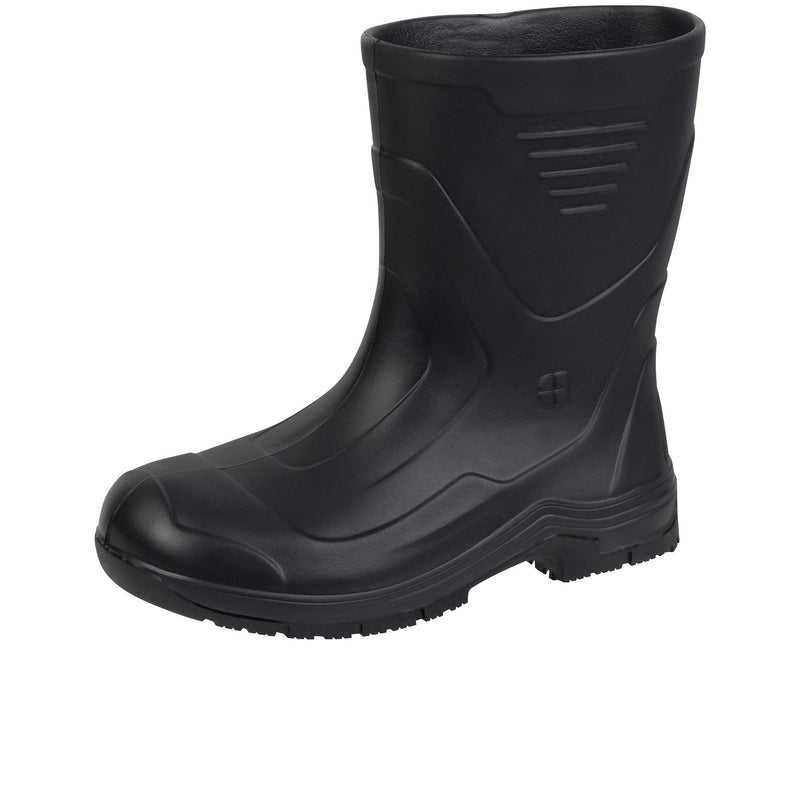 Load image into Gallery viewer, Shoes For Crews Bullfrog II Soft Toe Left Angle View
