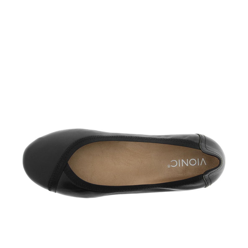 Load image into Gallery viewer, Vionic Caroll Ballet Flat Top View
