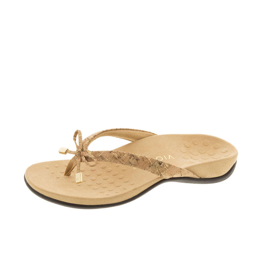 Vionic Bella Toe Post Sandal Left Angle View