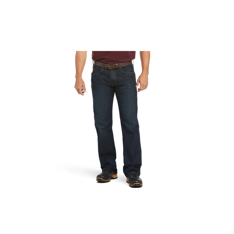 Load image into Gallery viewer, Ariat Rebar M5 Slim DuraStretch Basic Stackable Straight Leg Jean Front View
