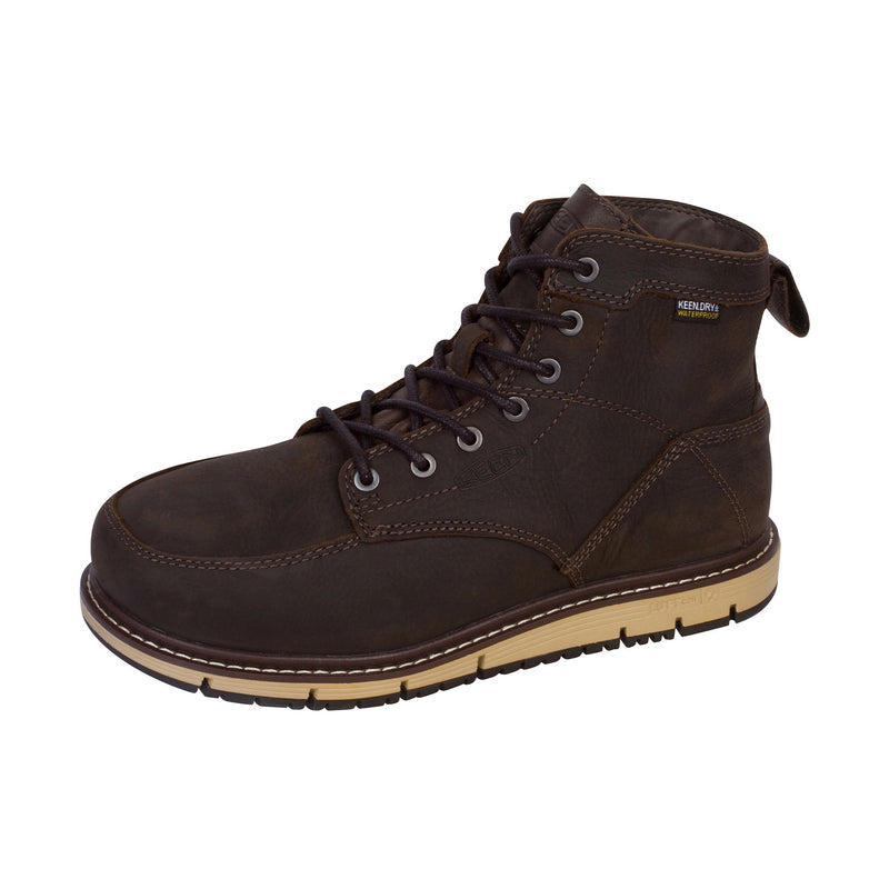 Load image into Gallery viewer, Keen Utility San Jose 6 Inch Alloy Toe Left Angle View
