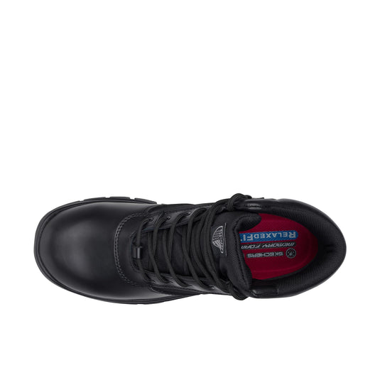 Skechers Wascana~Benen Tactical Soft Toe Top View