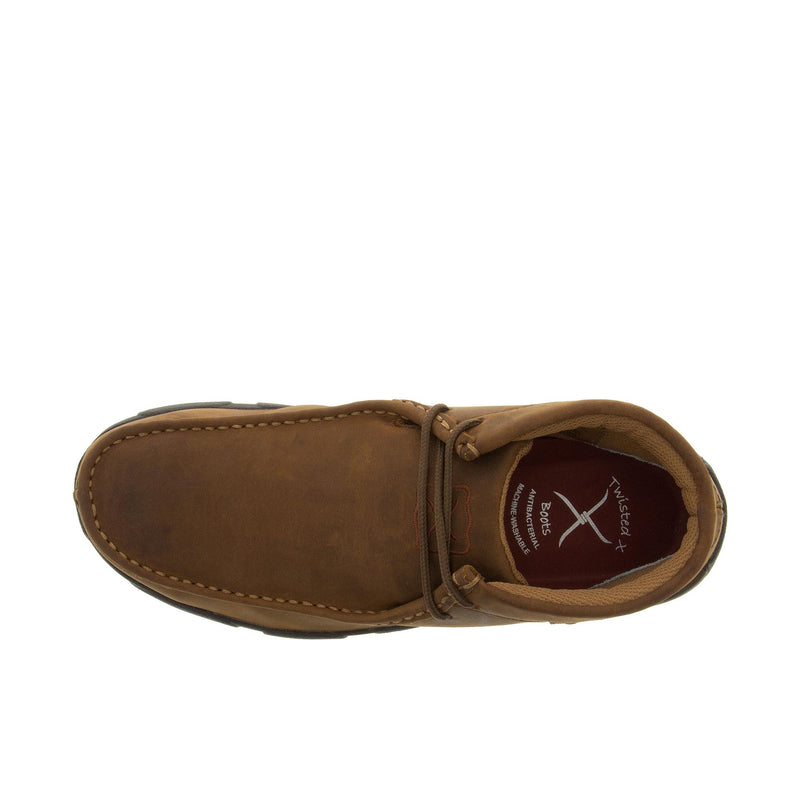 Load image into Gallery viewer, Twisted X Work Chukka Driving Moc Steel Toe Top View
