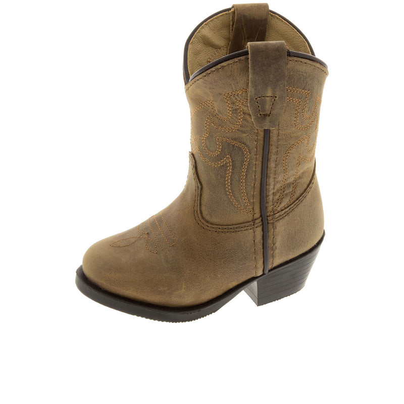 Load image into Gallery viewer, Smoky Mountain Boots Denver Western Left Angle View
