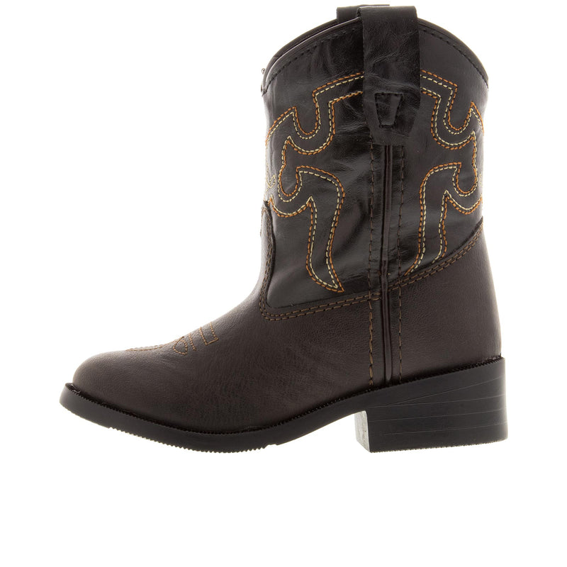 Load image into Gallery viewer, Smoky Mountain Boots Monterey Western Left Profile
