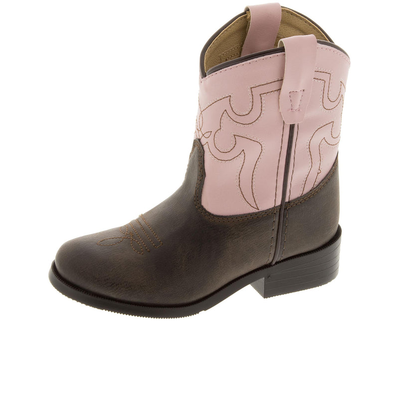 Load image into Gallery viewer, Smoky Mountain Boots Monterey Western Left Angle View
