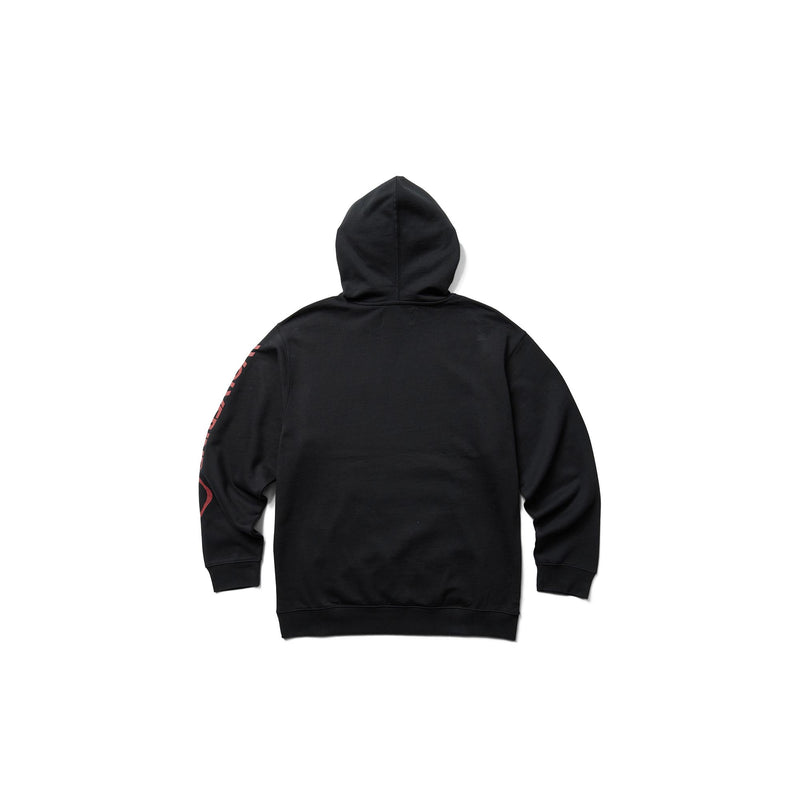 Load image into Gallery viewer, Wolverine Graphic Hoody Sleeve Logo Back View
