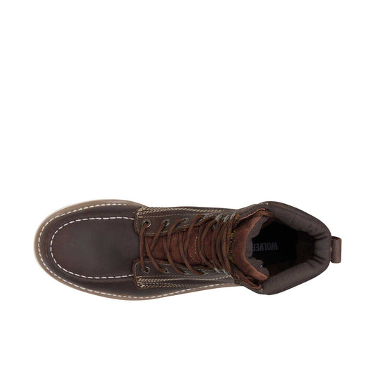 Wolverine Loader 8 Inch Steel Toe Top View