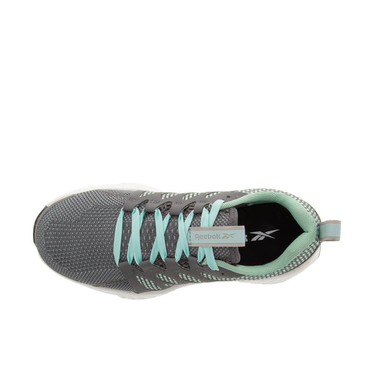 Reebok Work Womens Reebok Fusion Flexweave Work Composite Toe Grey Mint Green