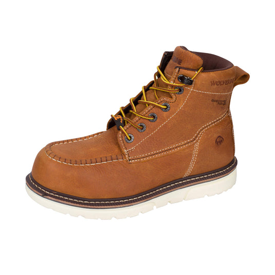 Wolverine I-90 Wedge Moc Composite Toe Left Angle View