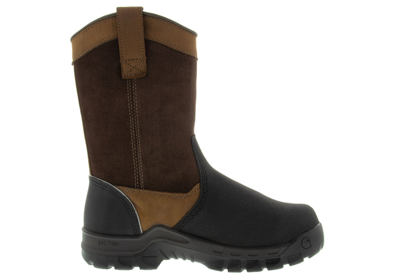 Load image into Gallery viewer, Carhartt 11 Rugged Flex Waterproof Internal Met Gaurd Boot Composite Toe Brown
