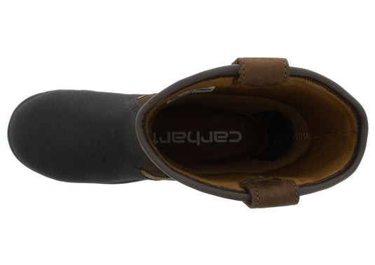 Carhartt 11 Rugged Flex Waterproof Internal Met Gaurd Boot Composite Toe Brown