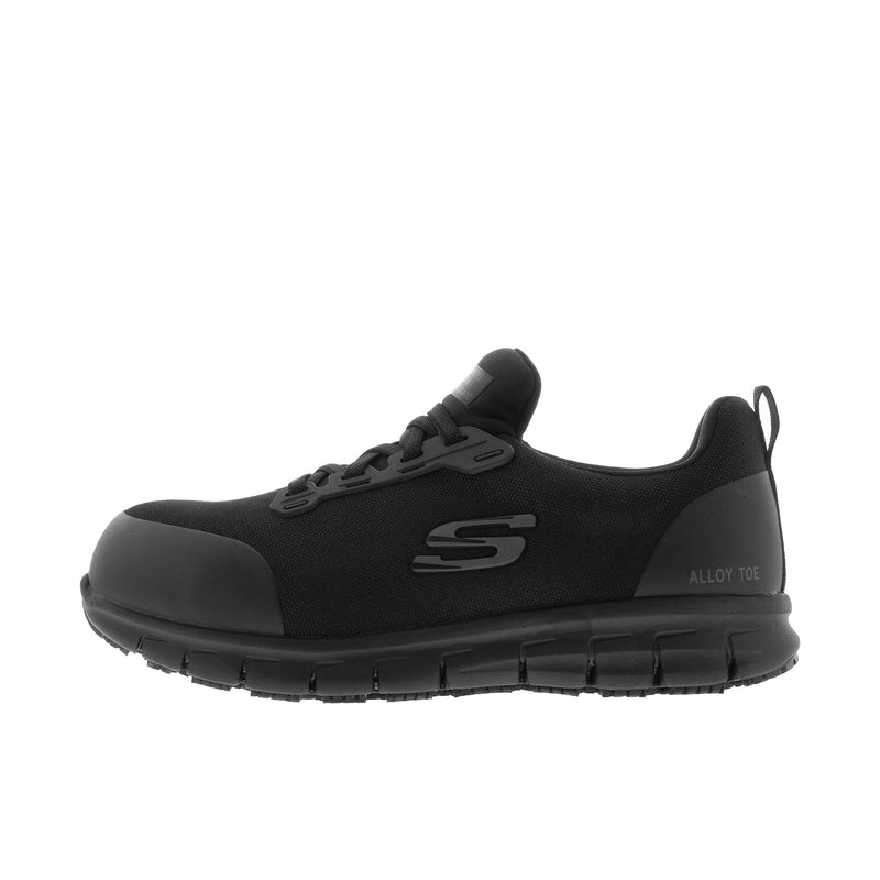 Load image into Gallery viewer, Skechers Sure Track~Irmo Alloy Toe Left Profile
