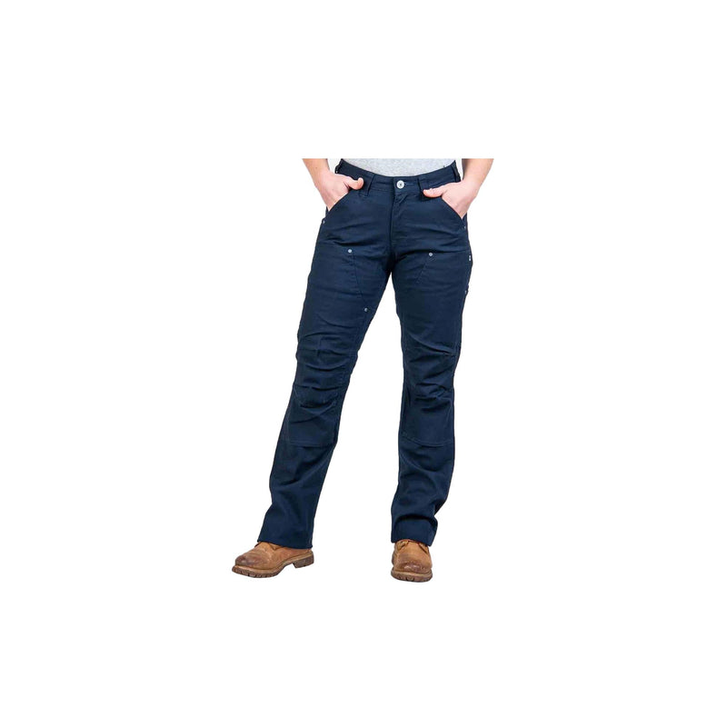 Load image into Gallery viewer, Dovetail Workwear Womens Anna Taskpant Uniform Navy Canvas
