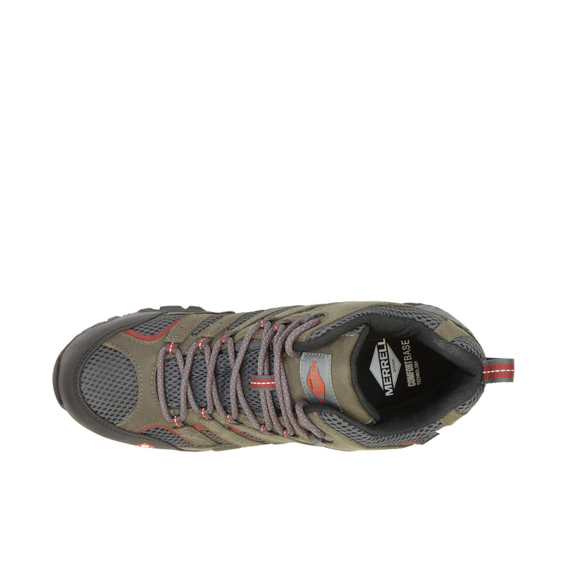 Load image into Gallery viewer, Merrell Work Moab Vertex Mid Work Boot Composite Toe Top View

